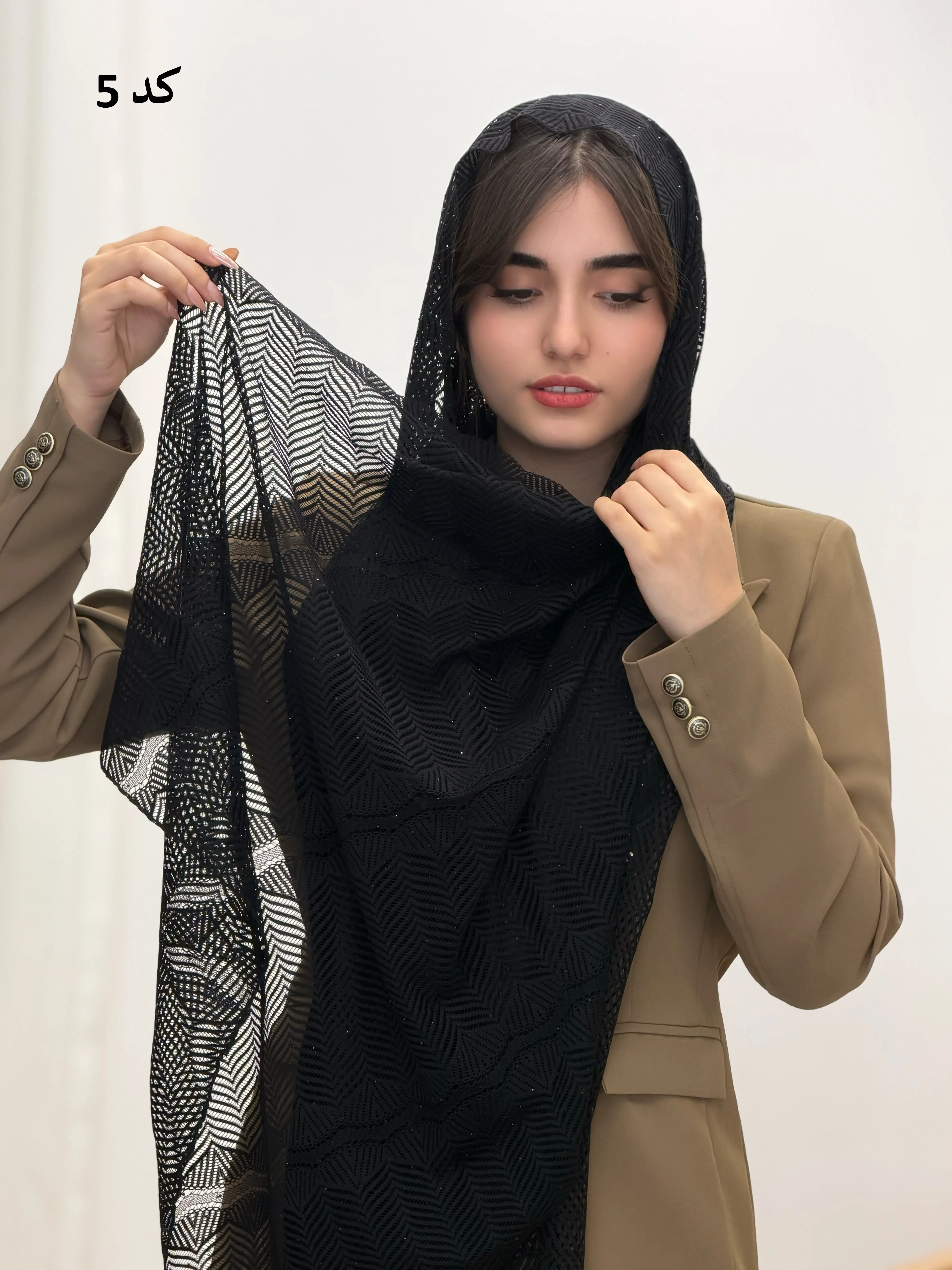 6568-شال وارداتی هلما